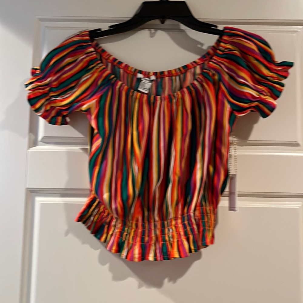 New colorful crop top from forever 21